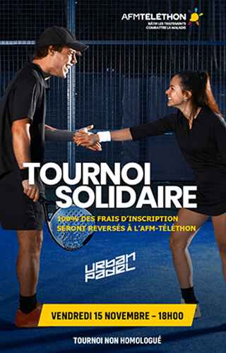 Tournoi solidaire Téléthon